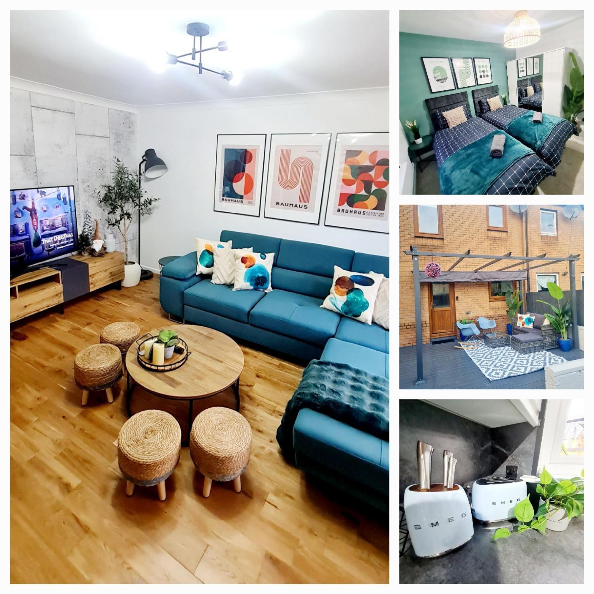 Appartamento Bright 3Br Walking Distance To Town - Free Parking Glasgow Esterno foto